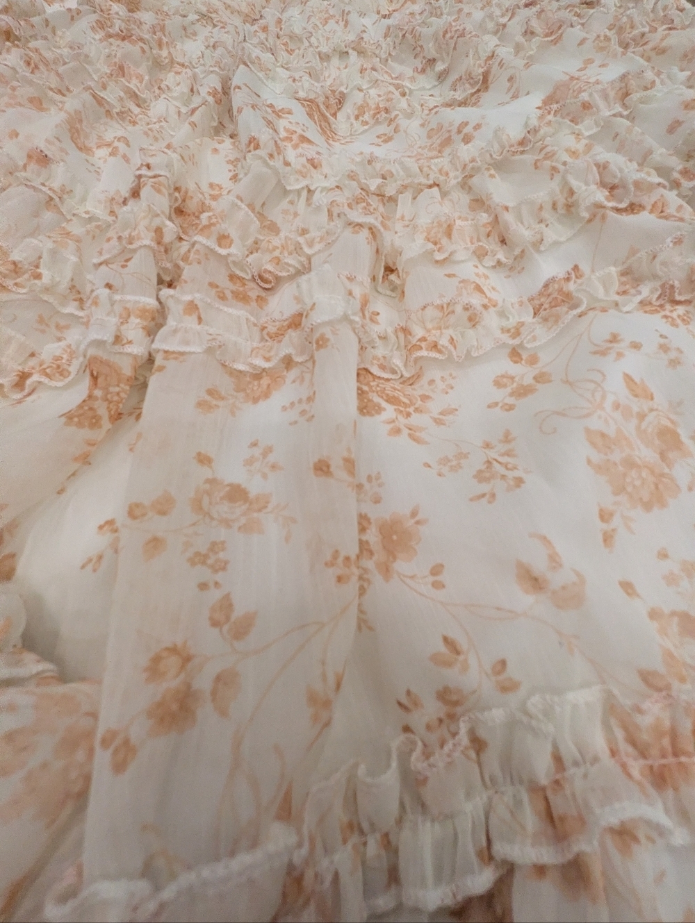 Ivy City Dream And Orange Floral Dress Size 3XL NWT - Picture 2 of 7